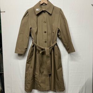 Women’s Vintage Trench Coat khaki Size 12